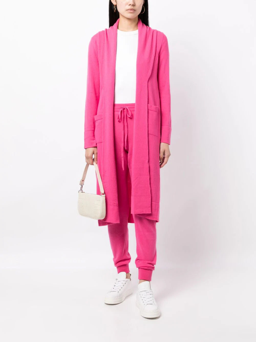 Venezia Cashmere Cardigan - Rose du Soir