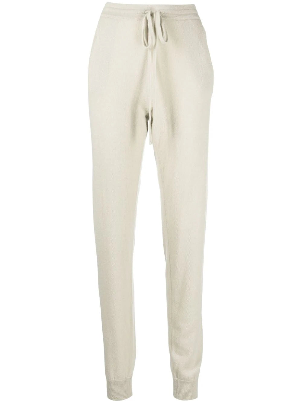 Milano Drawstring Cashmere Joggers - Lichen