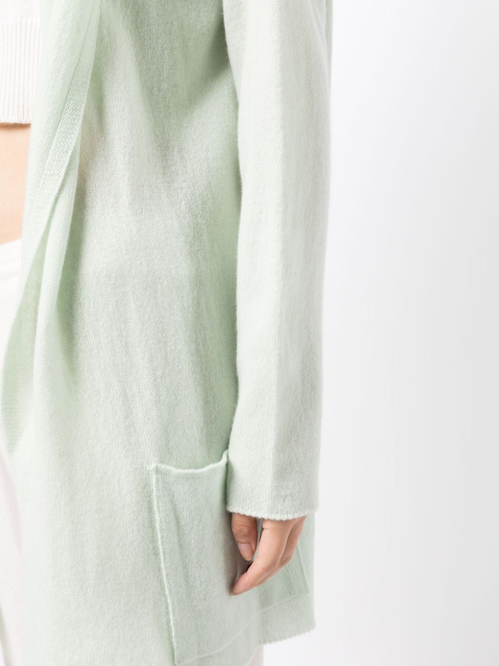 Napoli Lightweight Cashmere Cardigan - Salvia