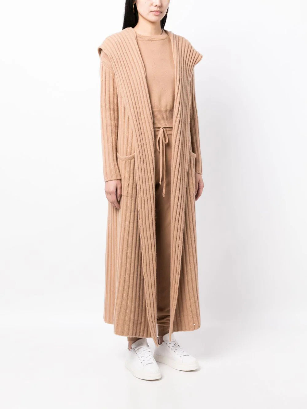 Amalfi Cashmere Cardigan - Dune