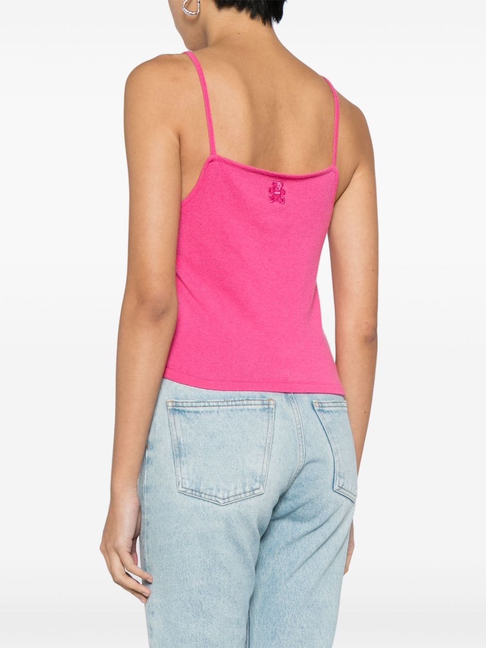 Rapallo Cashmere Tank Top - Rose du Soir