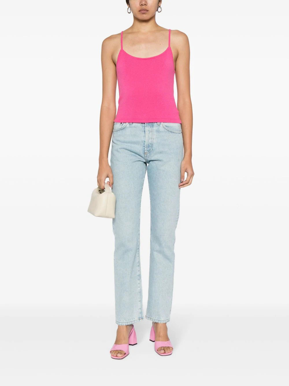 Rapallo Cashmere Tank Top - Rose du Soir
