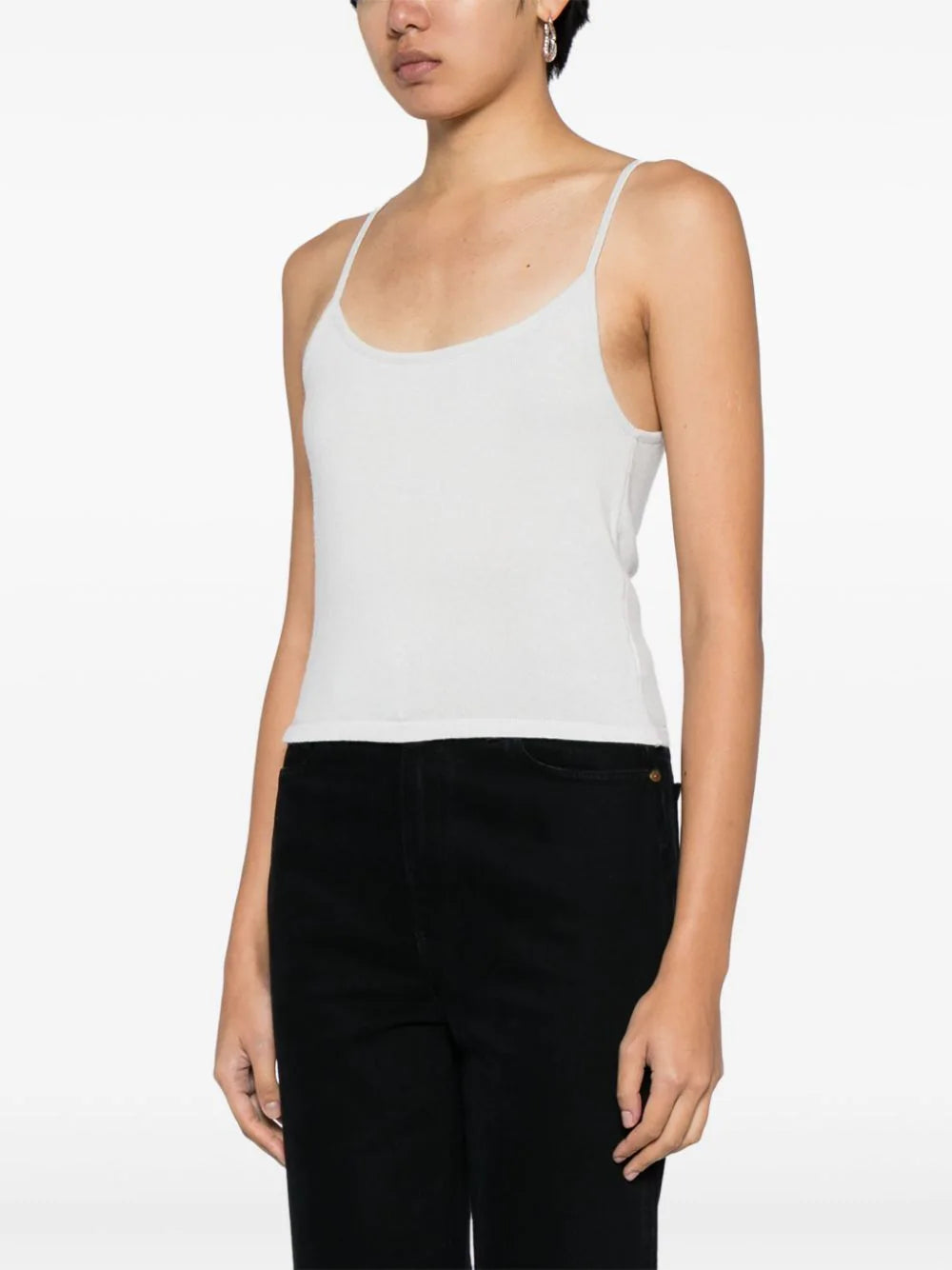 Rapallo Cashmere Tank Top - Angel