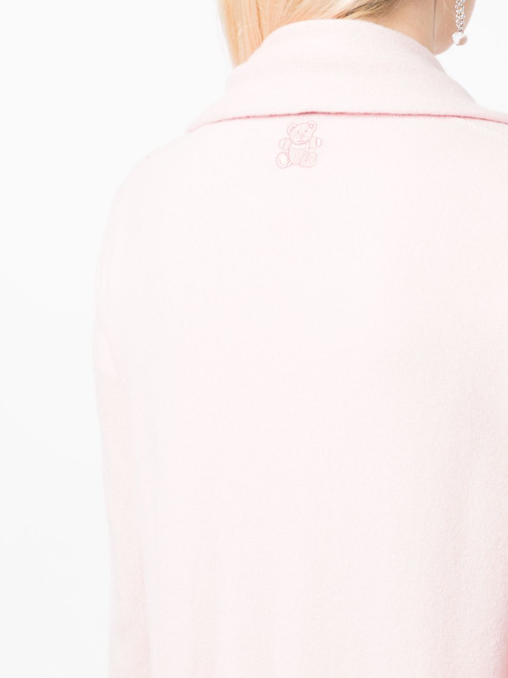 Venezia Cashmere Cardigan - Tea Rose
