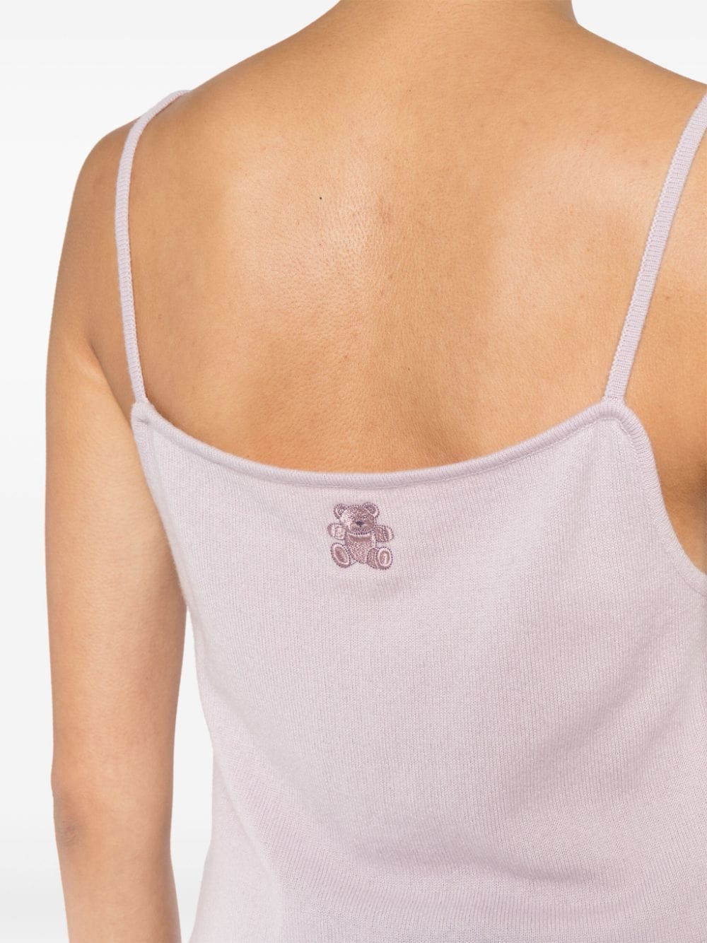 Rapallo Cashmere Tank Top - Silver Iris
