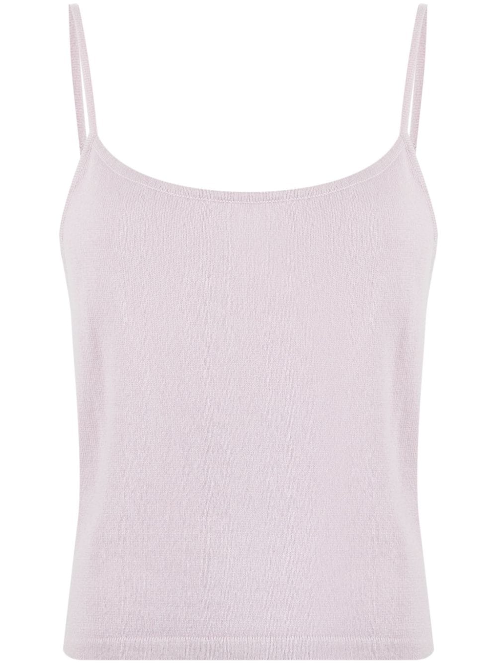 Rapallo Cashmere Tank Top - Silver Iris