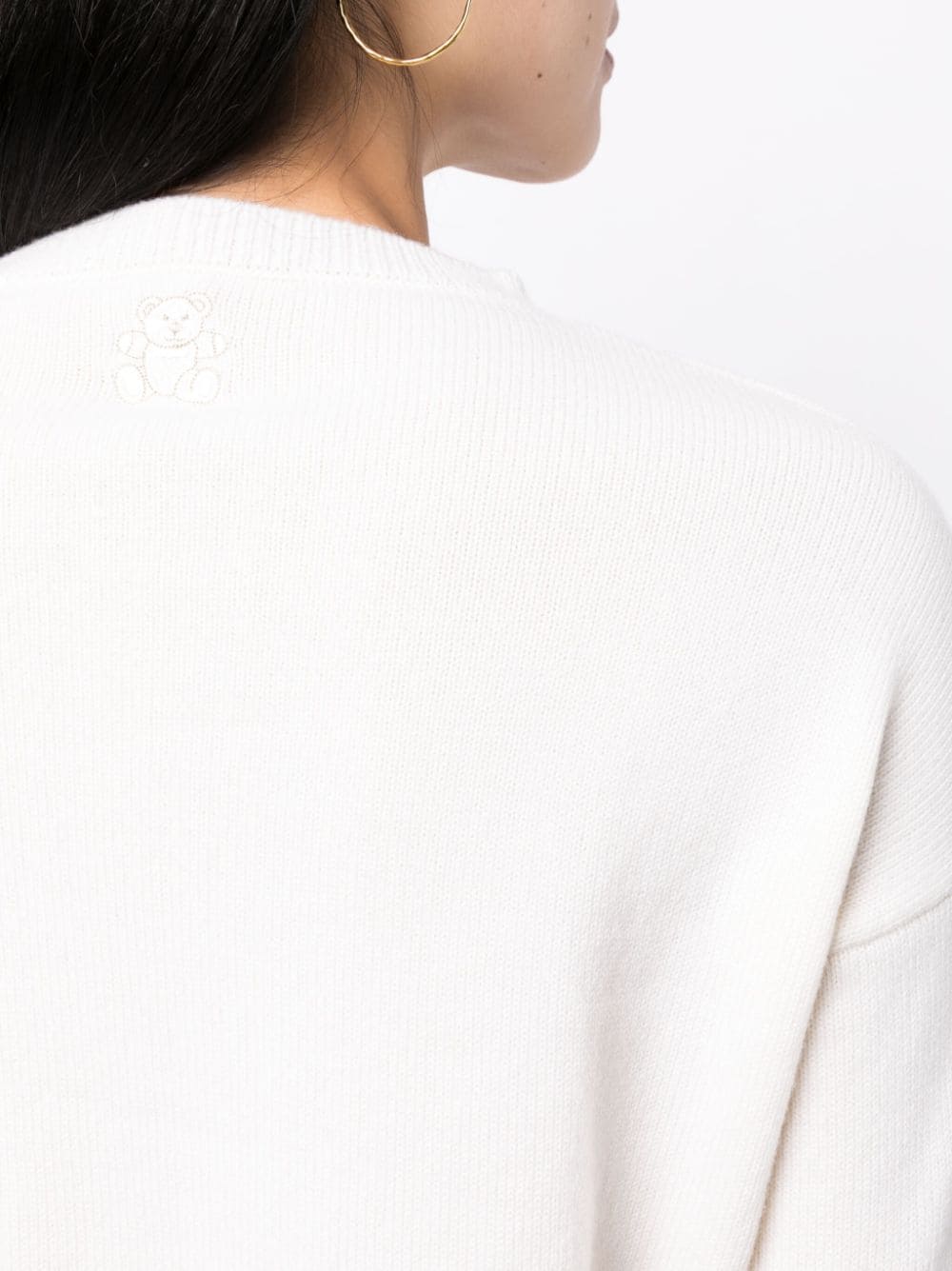 Genova Cropped Cashmere Jumper - Luna