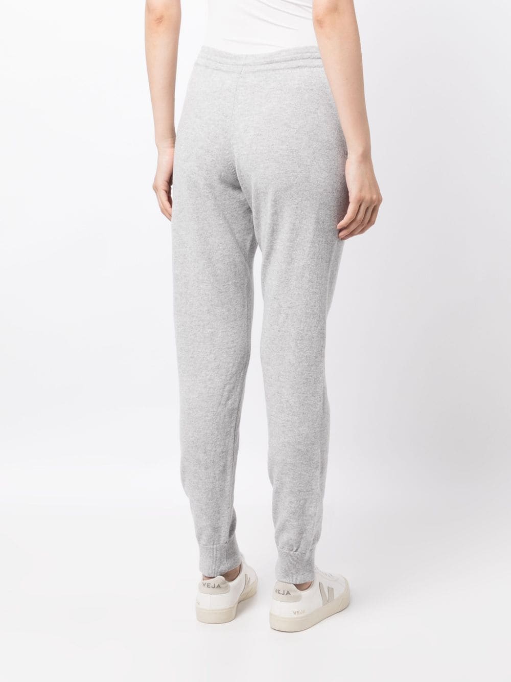Milano Drawstring Cashmere Joggers - Fog