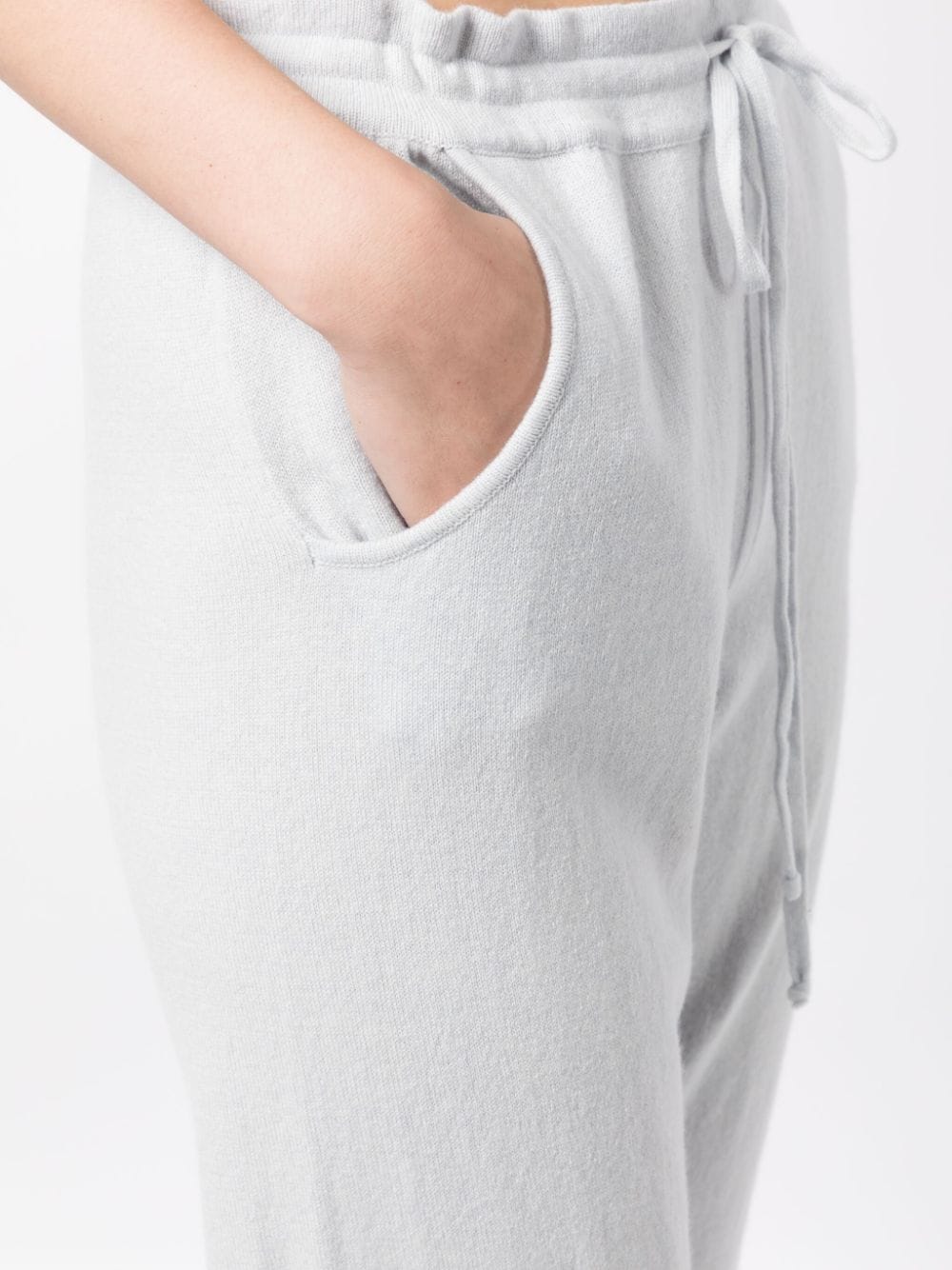 Milano Drawstring Cashmere Joggers - Angel