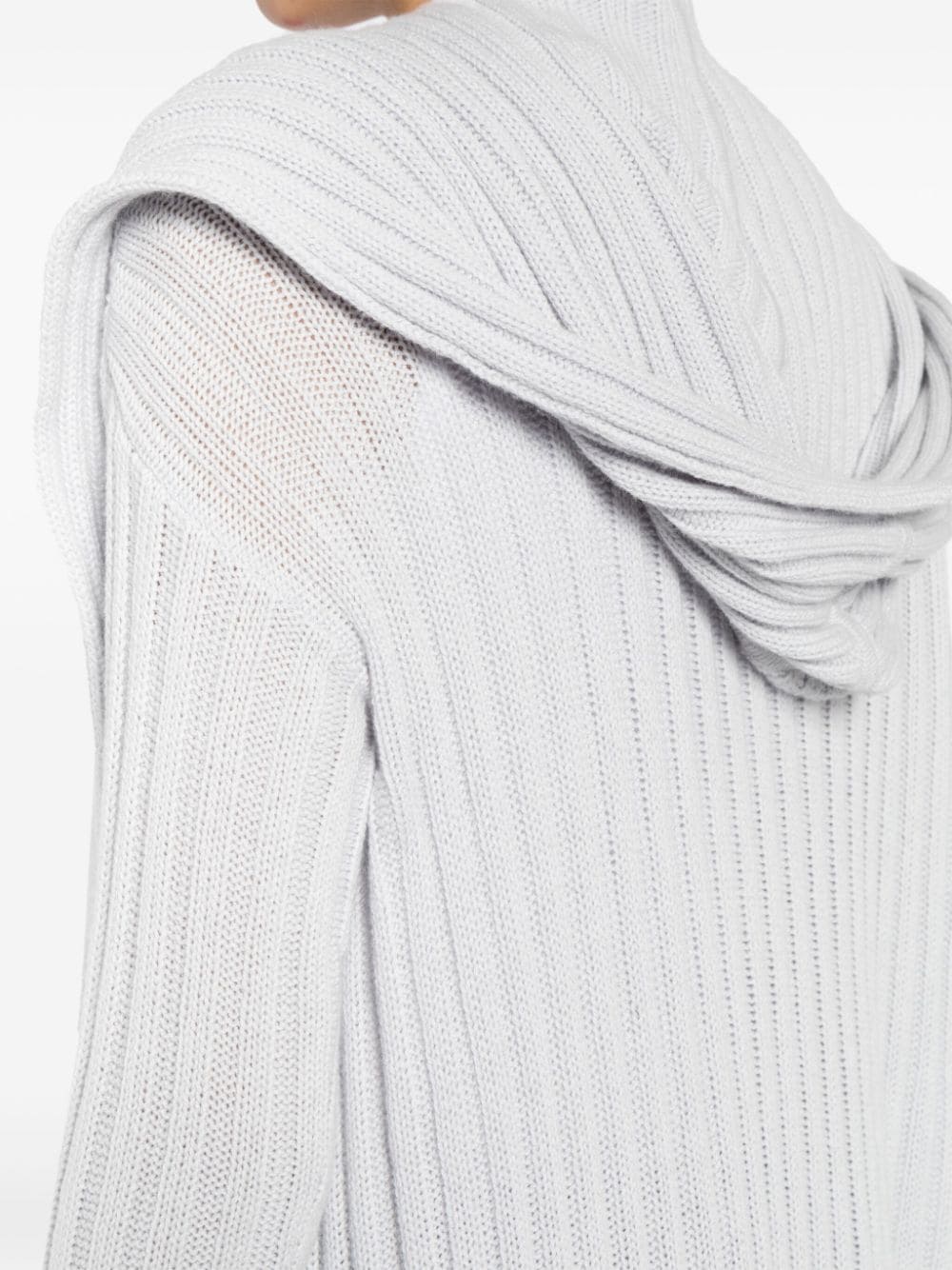 Amalfi Cashmere Cardigan - Wedgewood