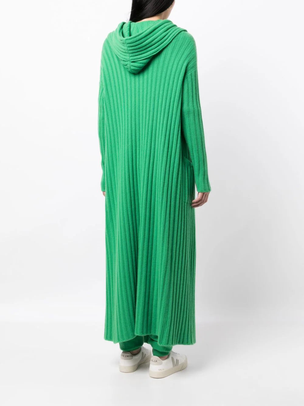 Amalfi Cashmere Cardigan - Flash Green