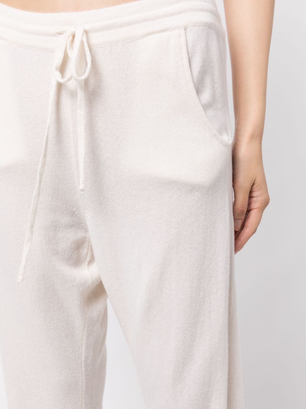 Milano Drawstring Cashmere Joggers - Luna