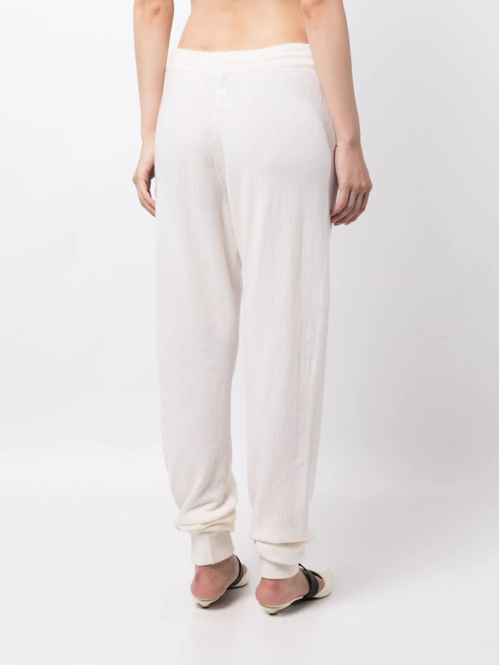 Milano Drawstring Cashmere Joggers - Luna