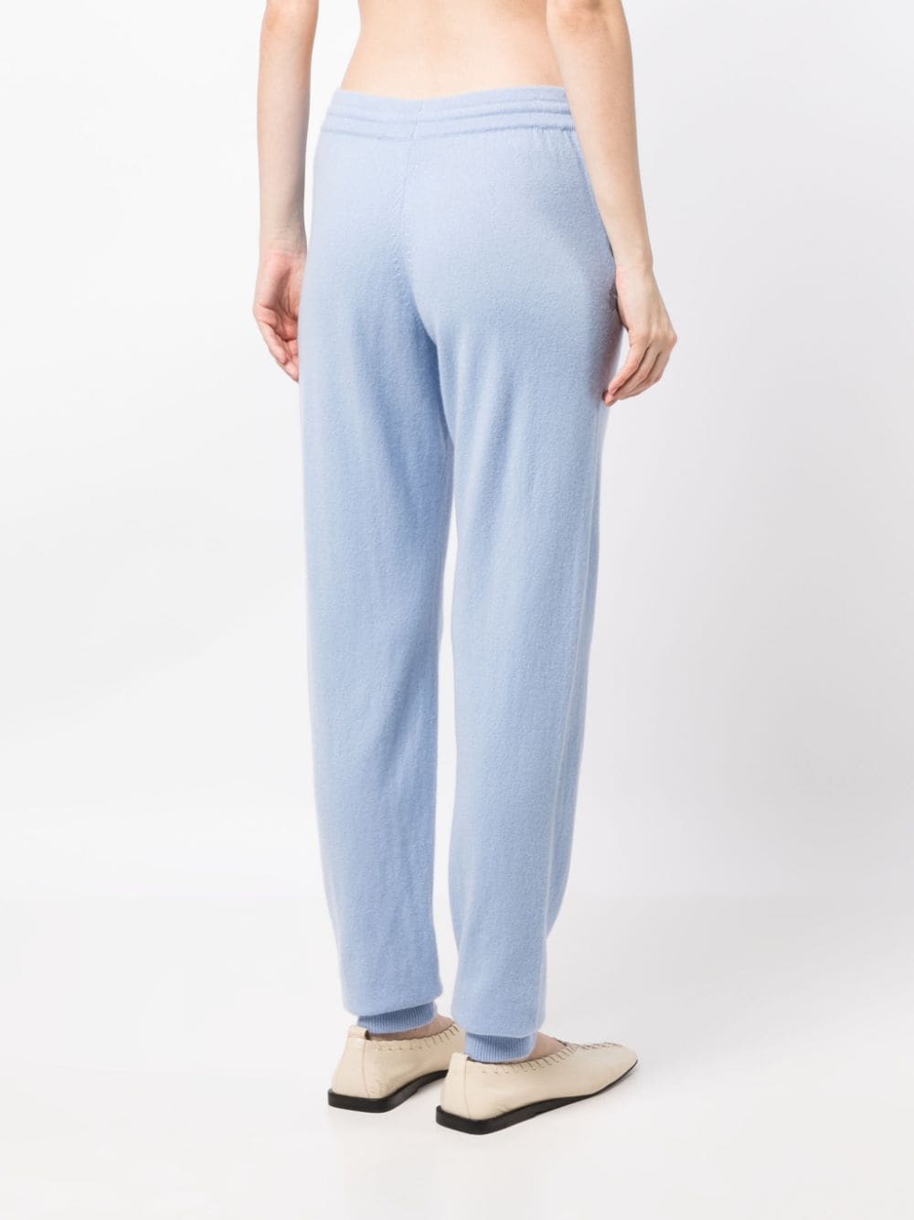 Milano Drawstring Cashmere Joggers - Faience