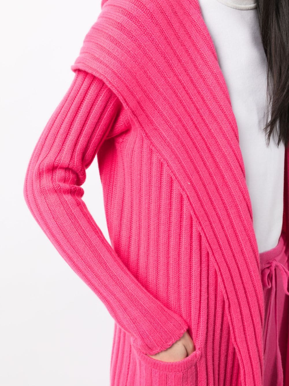 Amalfi Cashmere Cardigan - Rose du Soir
