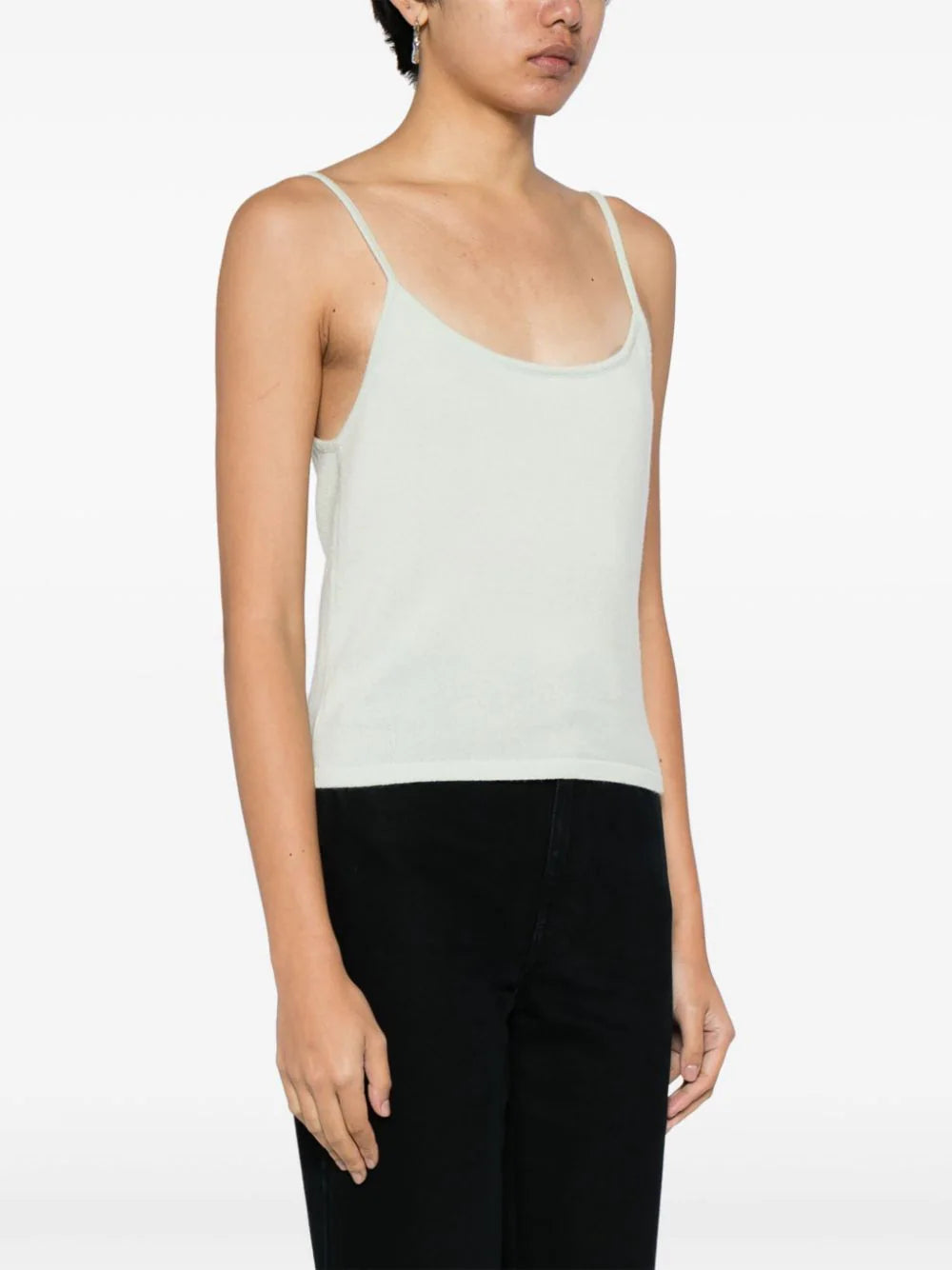Rapallo Cashmere Tank Top - Salvia