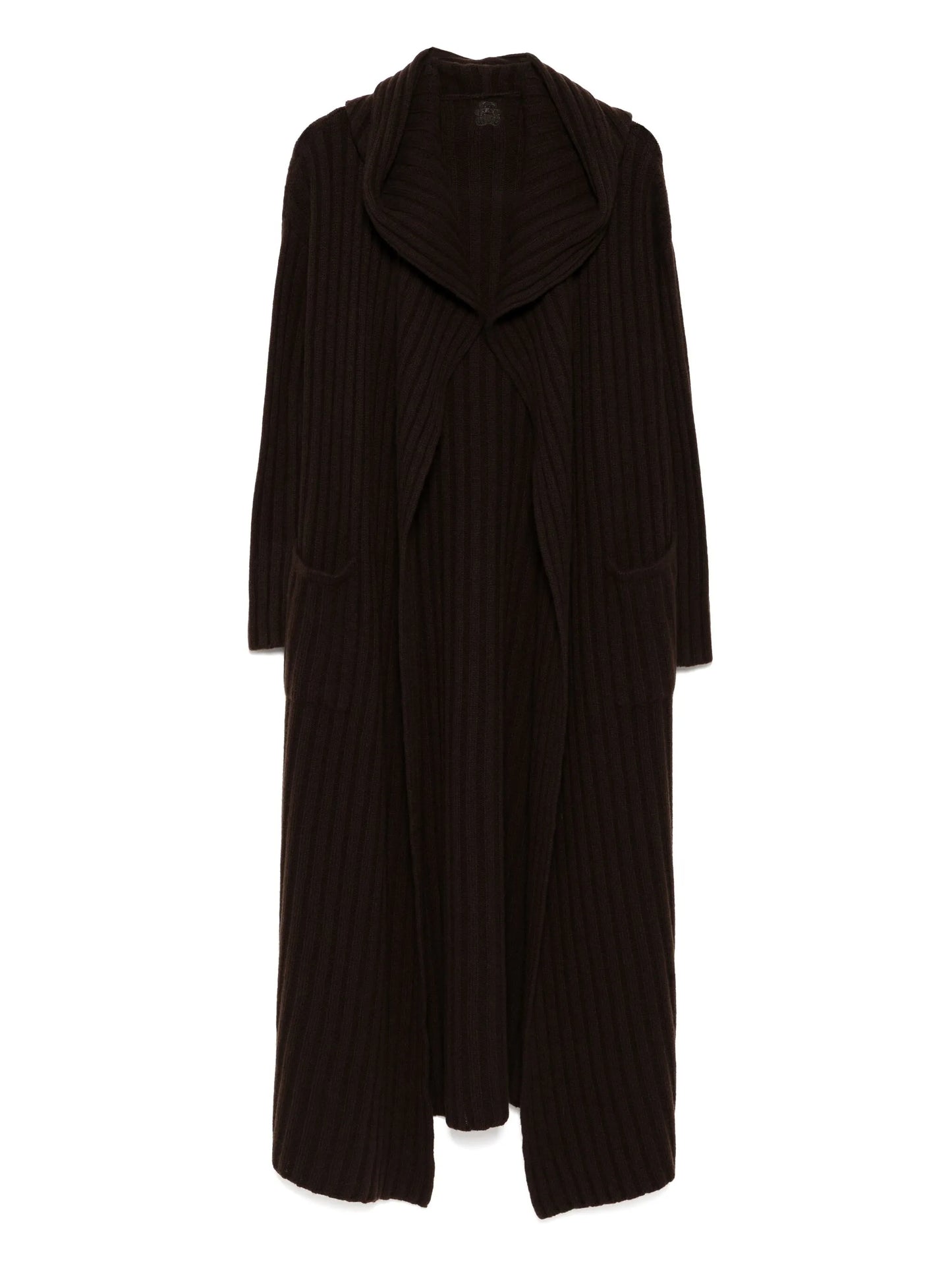Amalfi Cashmere Cardigan - Peat