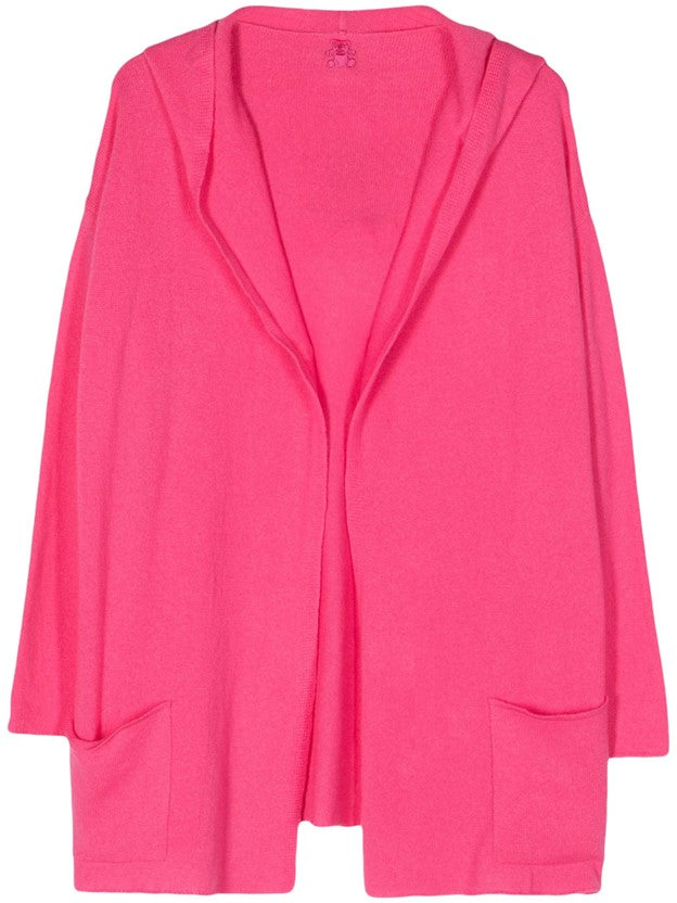 Napoli Lightweight Cashmere Cardigan - Rose du Soir