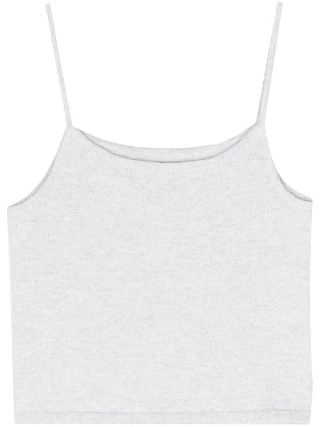 Rapallo Cashmere Tank Top - Fog