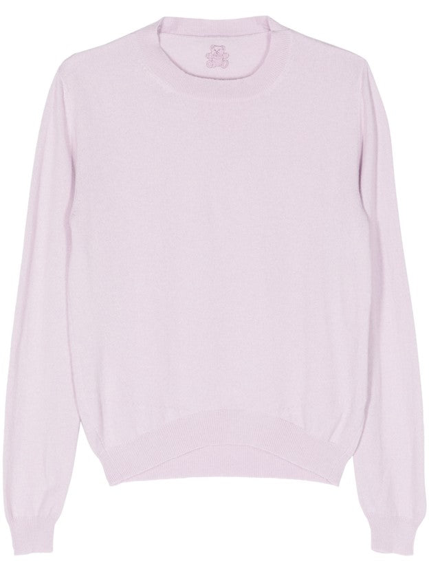 Roma Cashmere Jumper - Silver Iris