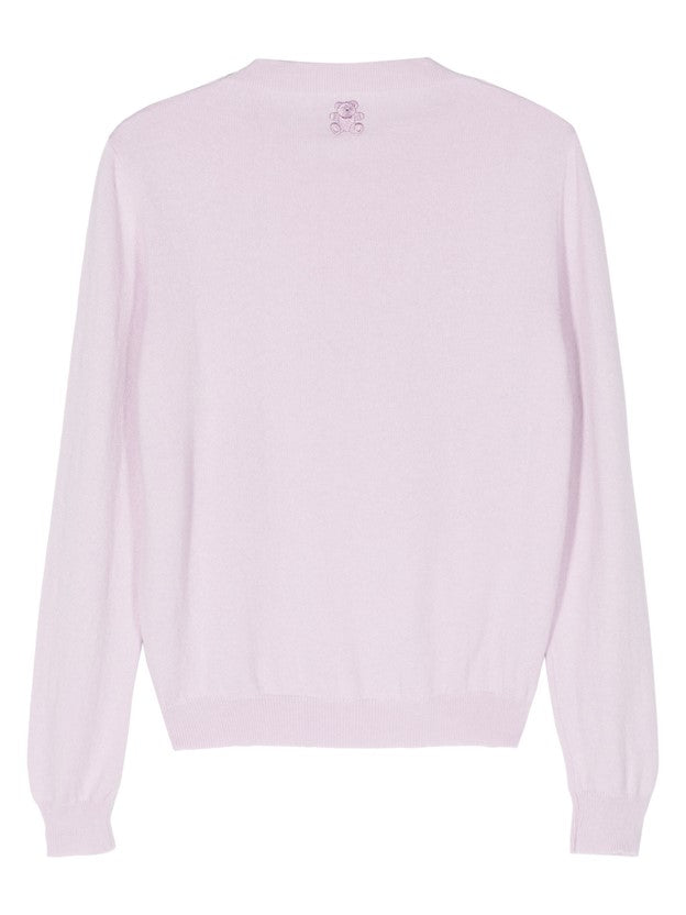 Roma Cashmere Jumper - Silver Iris