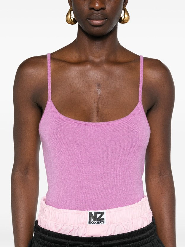 Rapallo Cashmere Tank Top - Lilac