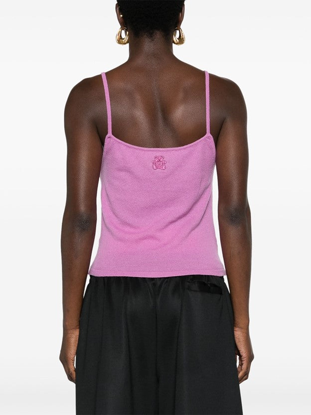 Rapallo Cashmere Tank Top - Lilac