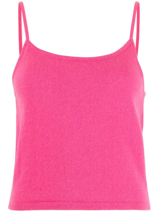 Rapallo Cashmere Tank Top - Rose du Soir