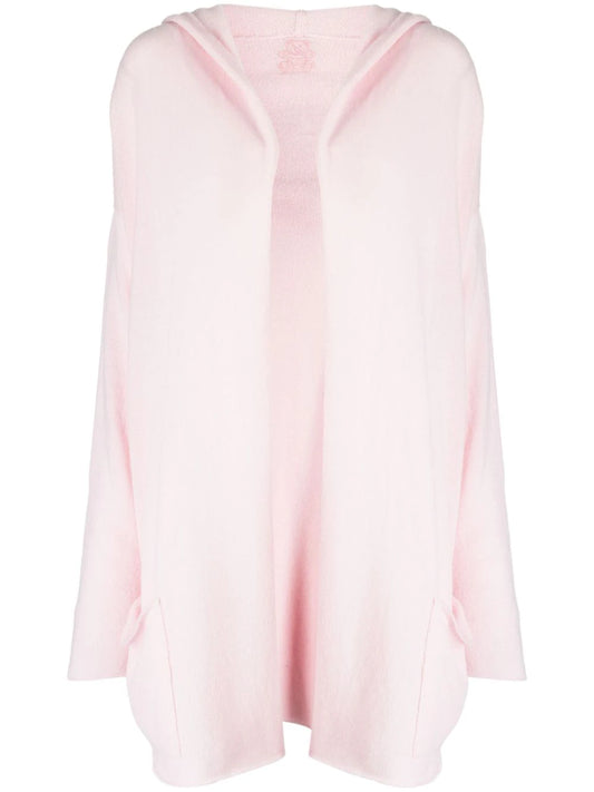 Napoli Lightweight Cashmere Cardigan - Tea Rose