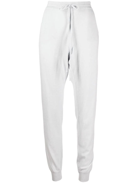 Milano Drawstring Cashmere Joggers - Angel