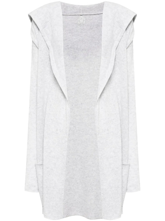 Napoli Lightweight Cashmere Cardigan - Fog