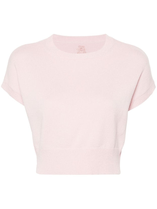 Genova Sleeveless Cashmere Jumper - Tea Rose