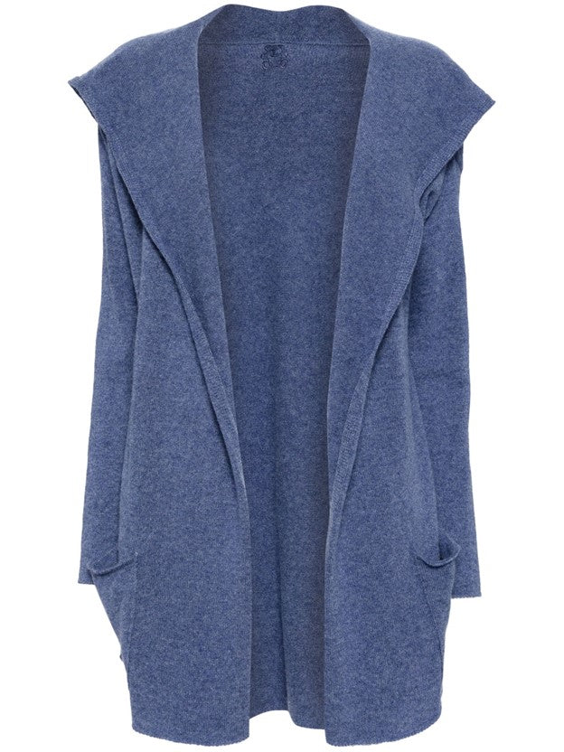 Napoli Lightweight Cashmere Cardigan - Blue Wash