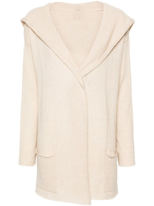 Napoli Lightweight Cashmere Cardigan - Chinchilla