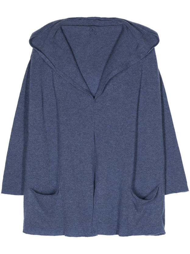 Napoli Lightweight Cashmere Cardigan - Blue Wash