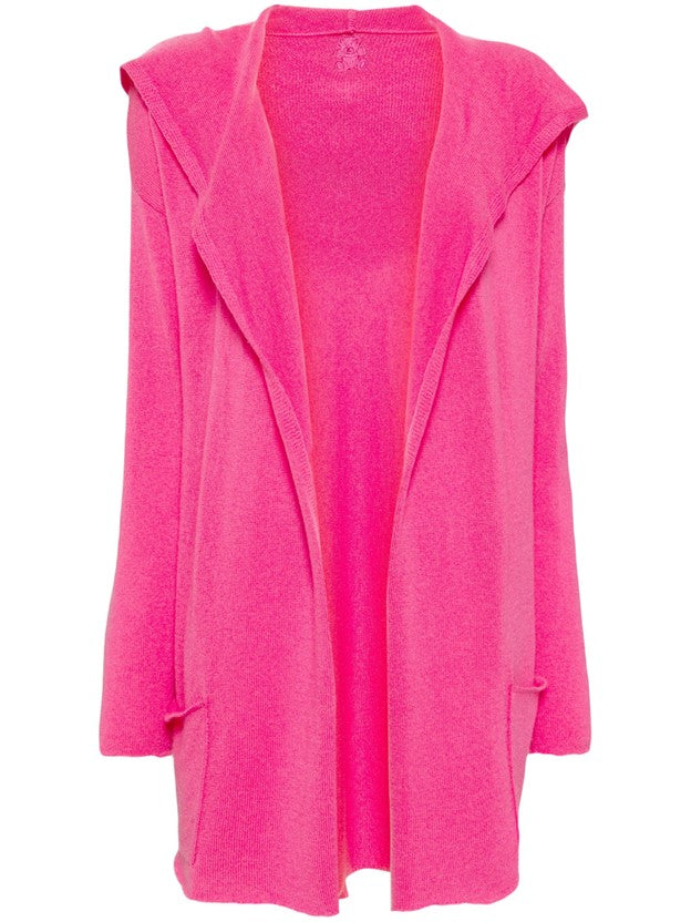 Napoli Lightweight Cashmere Cardigan - Rose du Soir