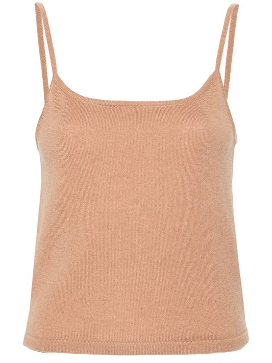 Rapallo Cashmere Tank Top - Dune