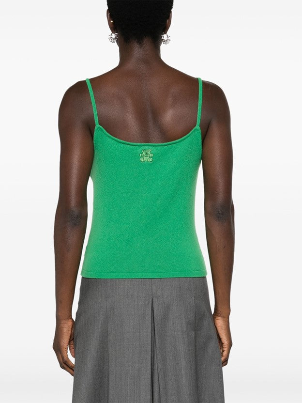 Rapallo Cashmere Tank Top - Flash Green