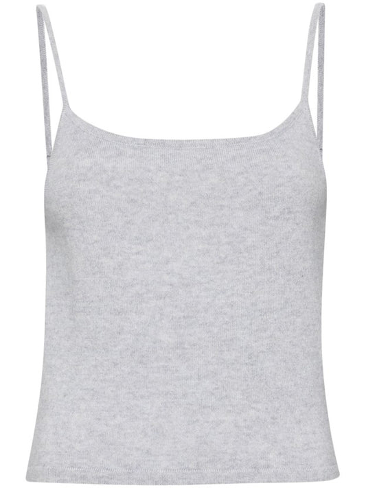 Rapallo Cashmere Tank Top - Fog