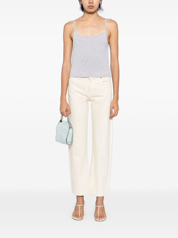 Rapallo Cashmere Tank Top - Fog