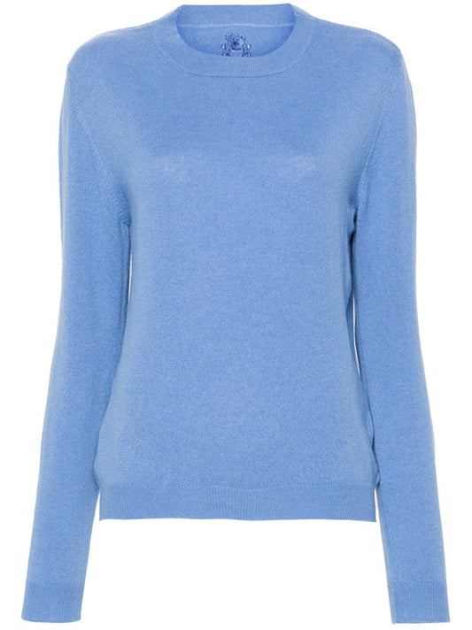 Roma Cashmere Jumper - Azure