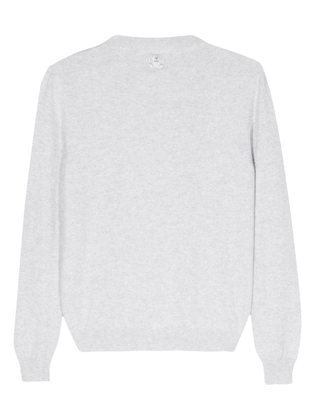 Roma Cashmere Jumper - Fog