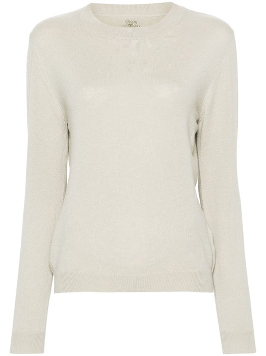 Roma Cashmere Jumper - Lichen