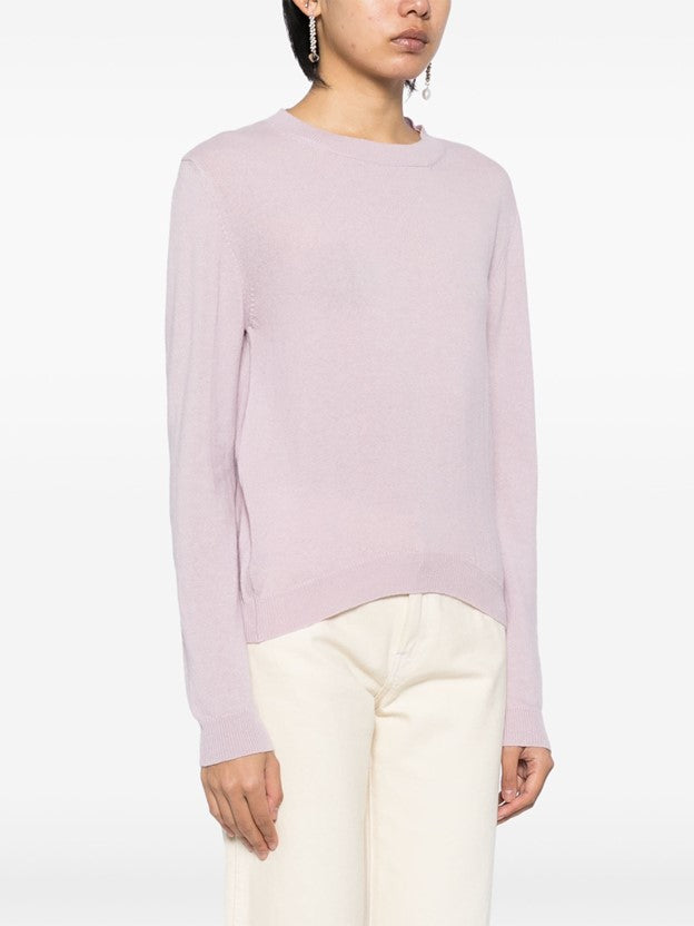 Roma Cashmere Jumper - Silver Iris