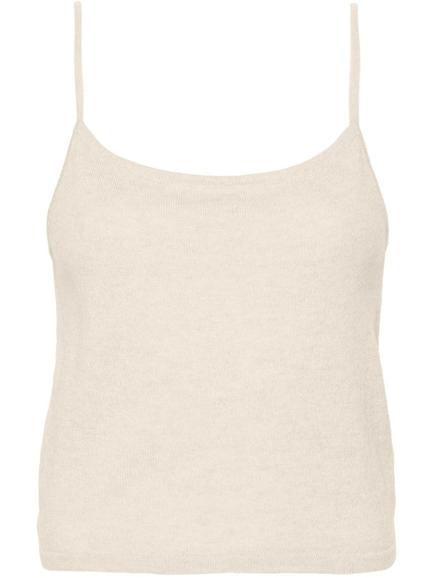 Rapallo Cashmere Tank Top - Chinchilla