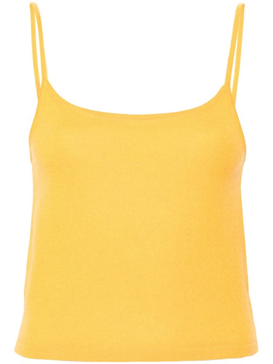 Rapallo Cashmere Tank Top - Nasturtium