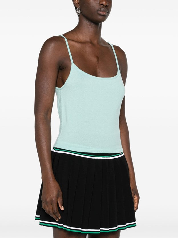 Rapallo Cashmere Tank Top - Reseda