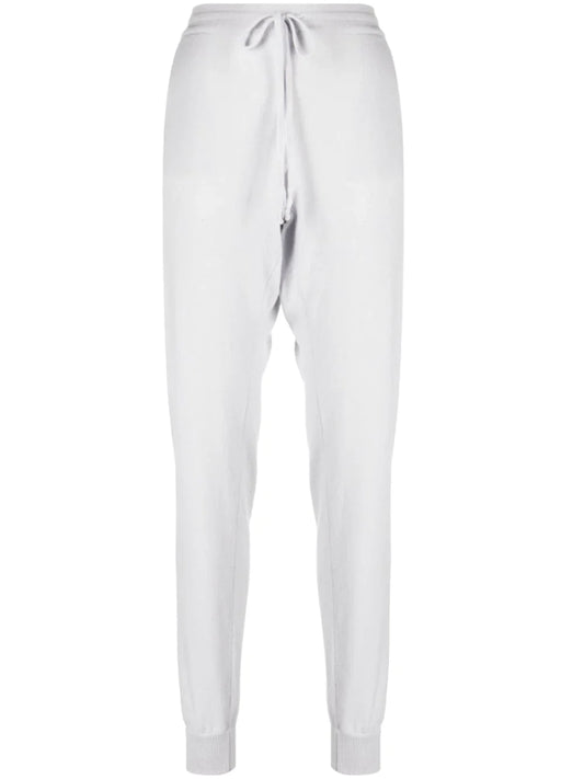 Milano Drawstring Cashmere Joggers - Angel